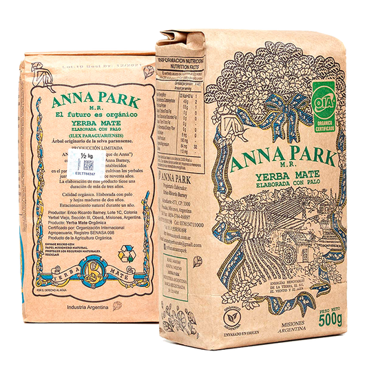 Anna Park Yerba Mate Certified Organic 500 g / 1.1 lb